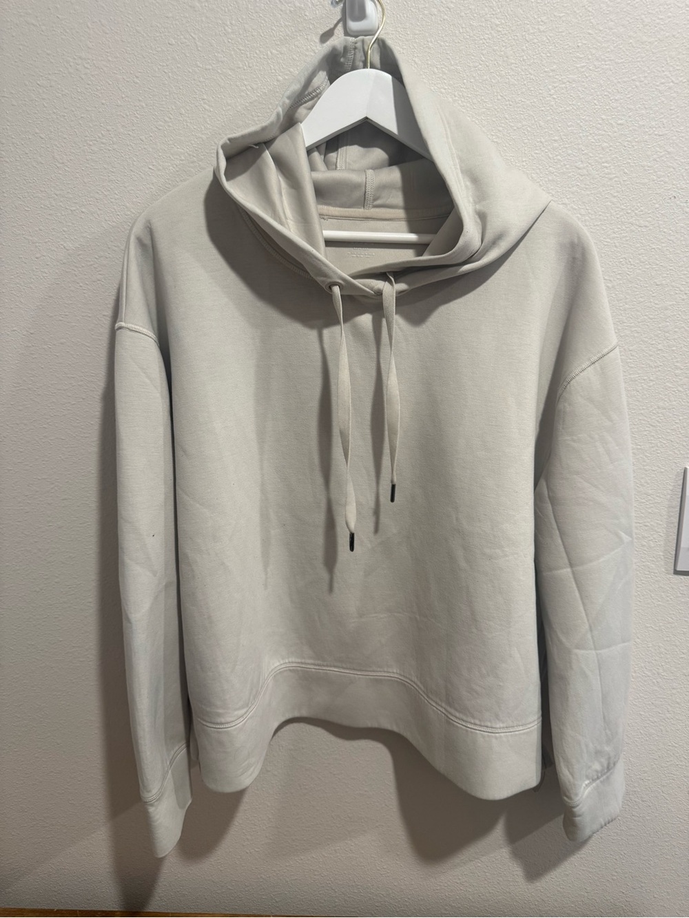 Avia Cream Oversized Hoodie Sweatshirt